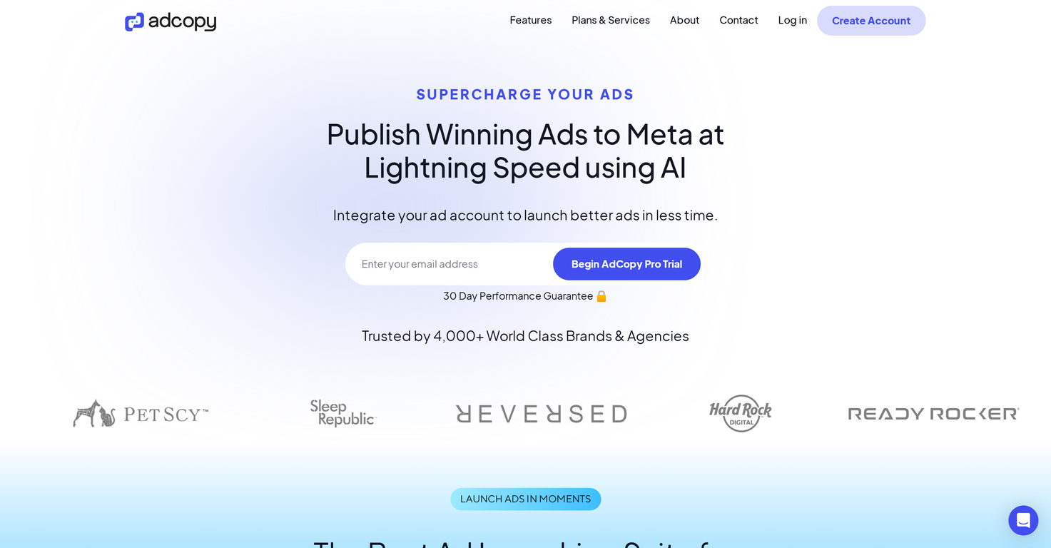 AdCopy screenshot
