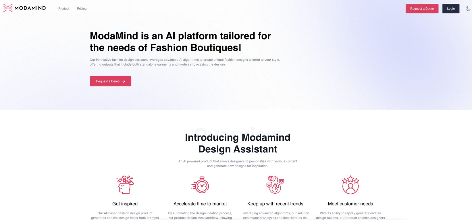 ModaMind screenshot