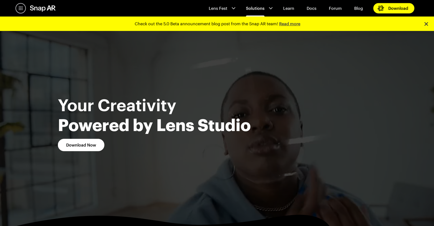 Lens Studio screenshot