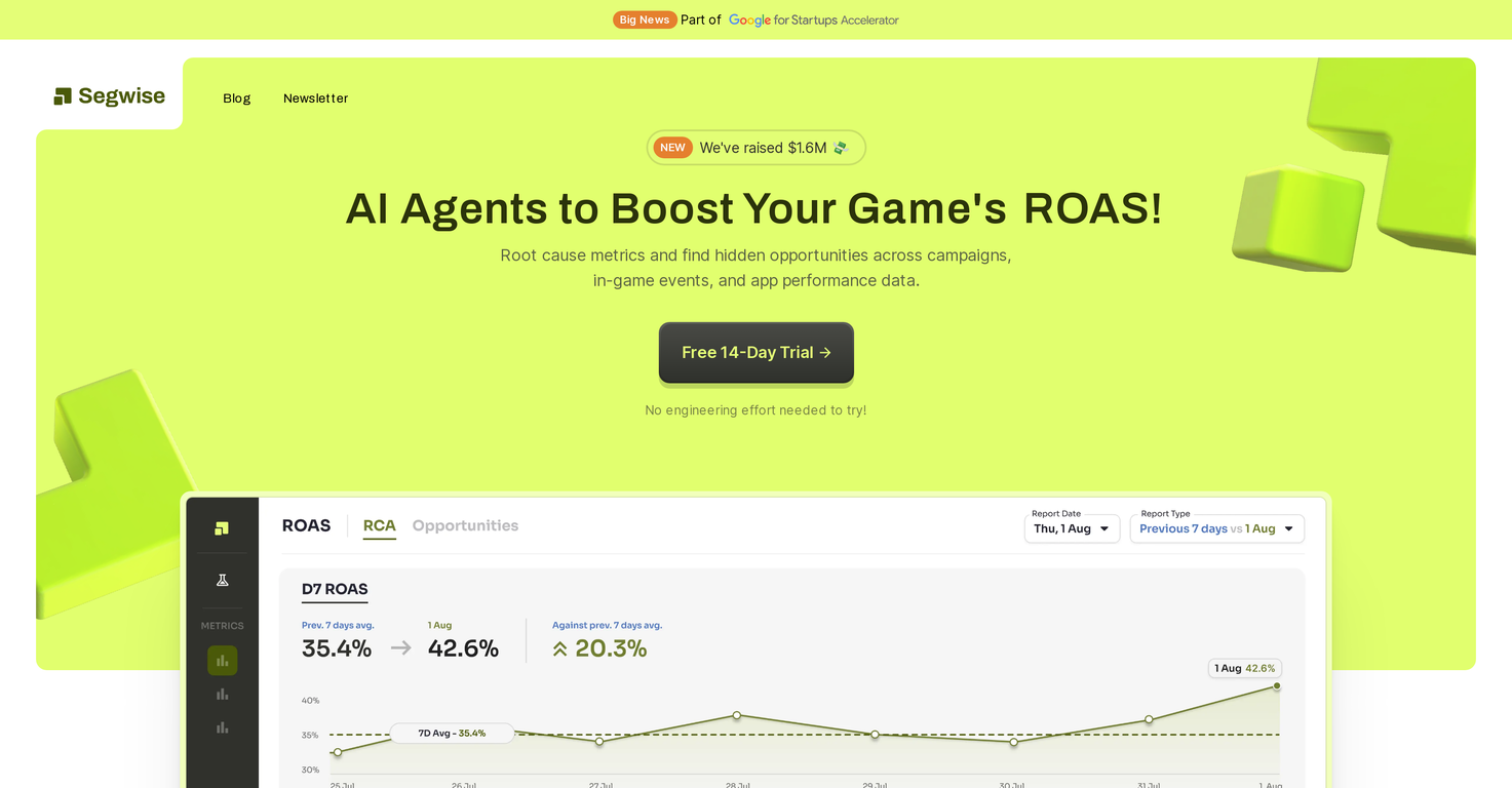 Segwise screenshot