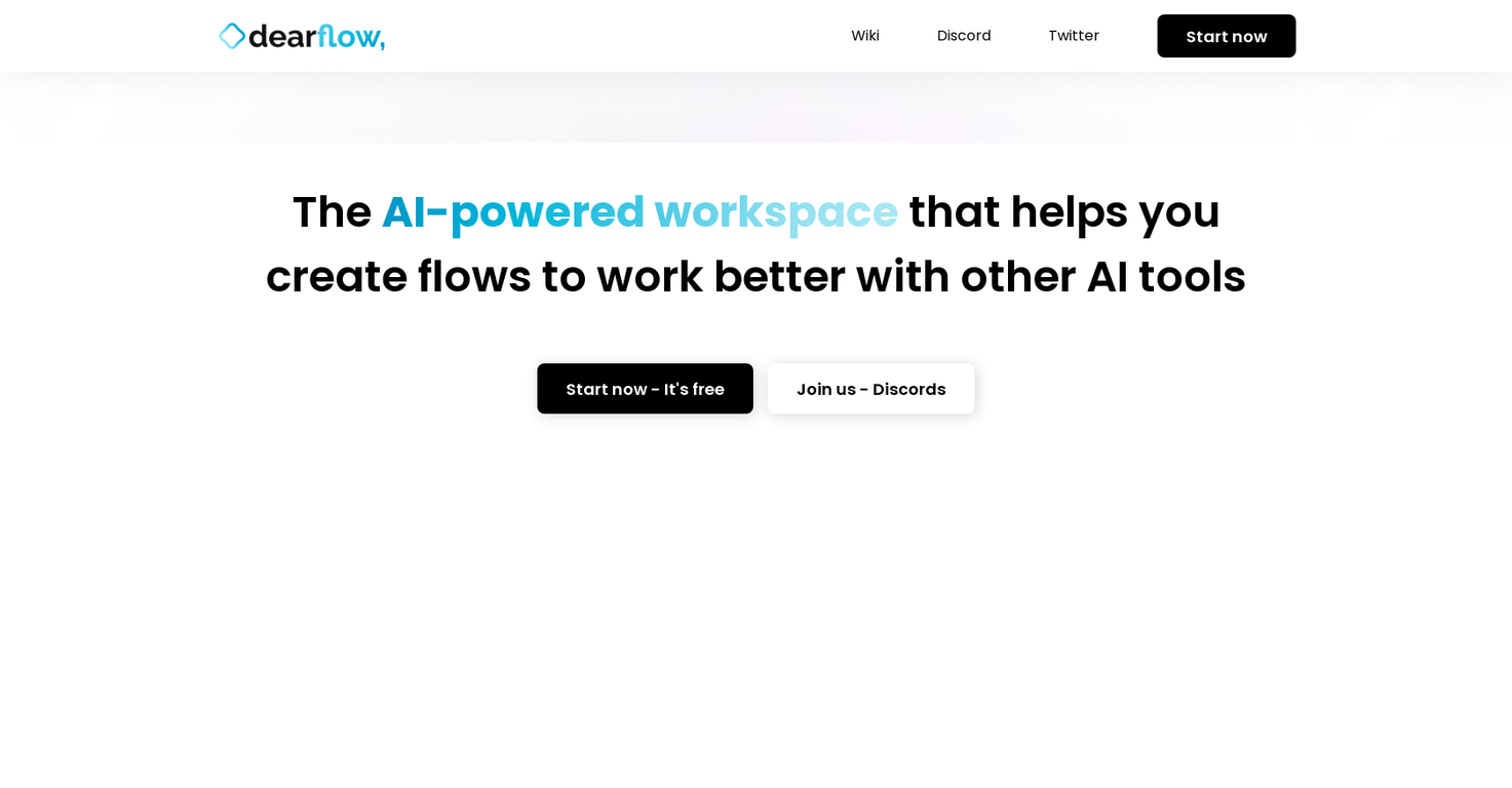 DearFlow screenshot