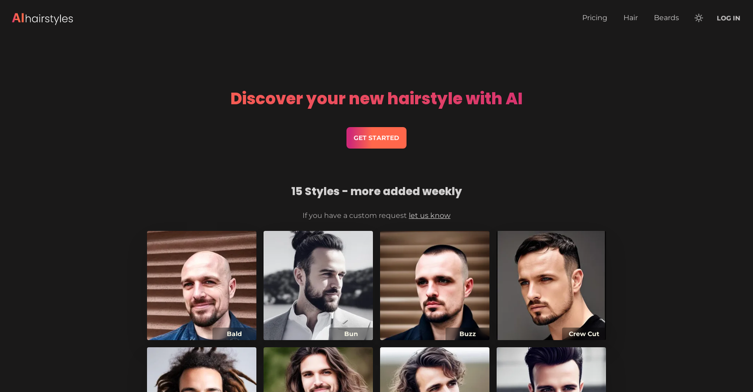 AIhairstyles screenshot