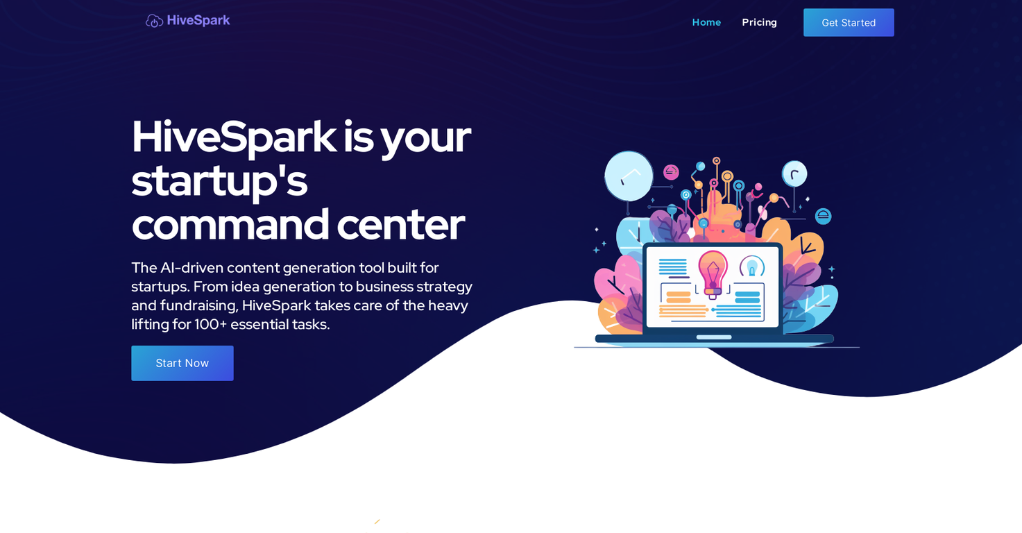 HiveSpark screenshot