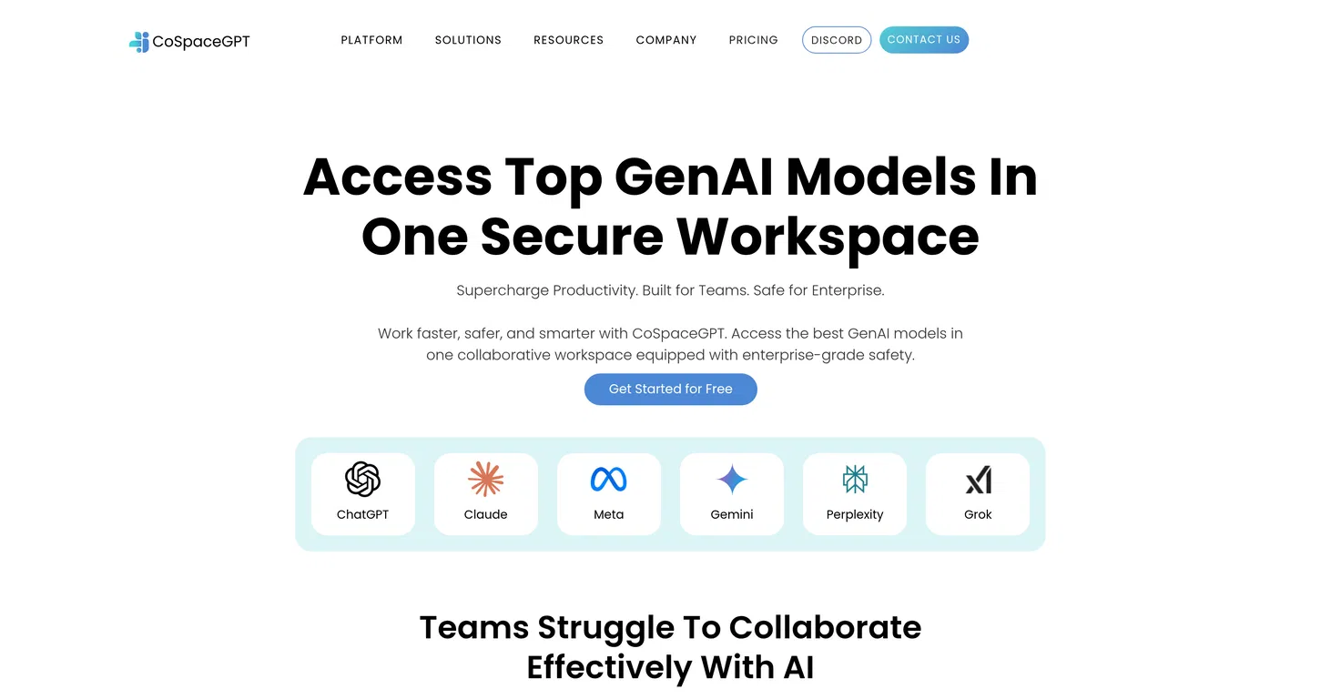 CoSpaceGPT screenshot
