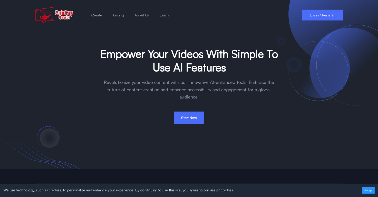 SubCapGenie screenshot