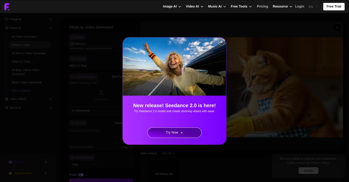 Flyne AI screenshot