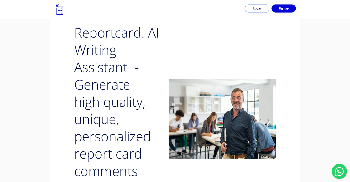 Reportcardcomments screenshot