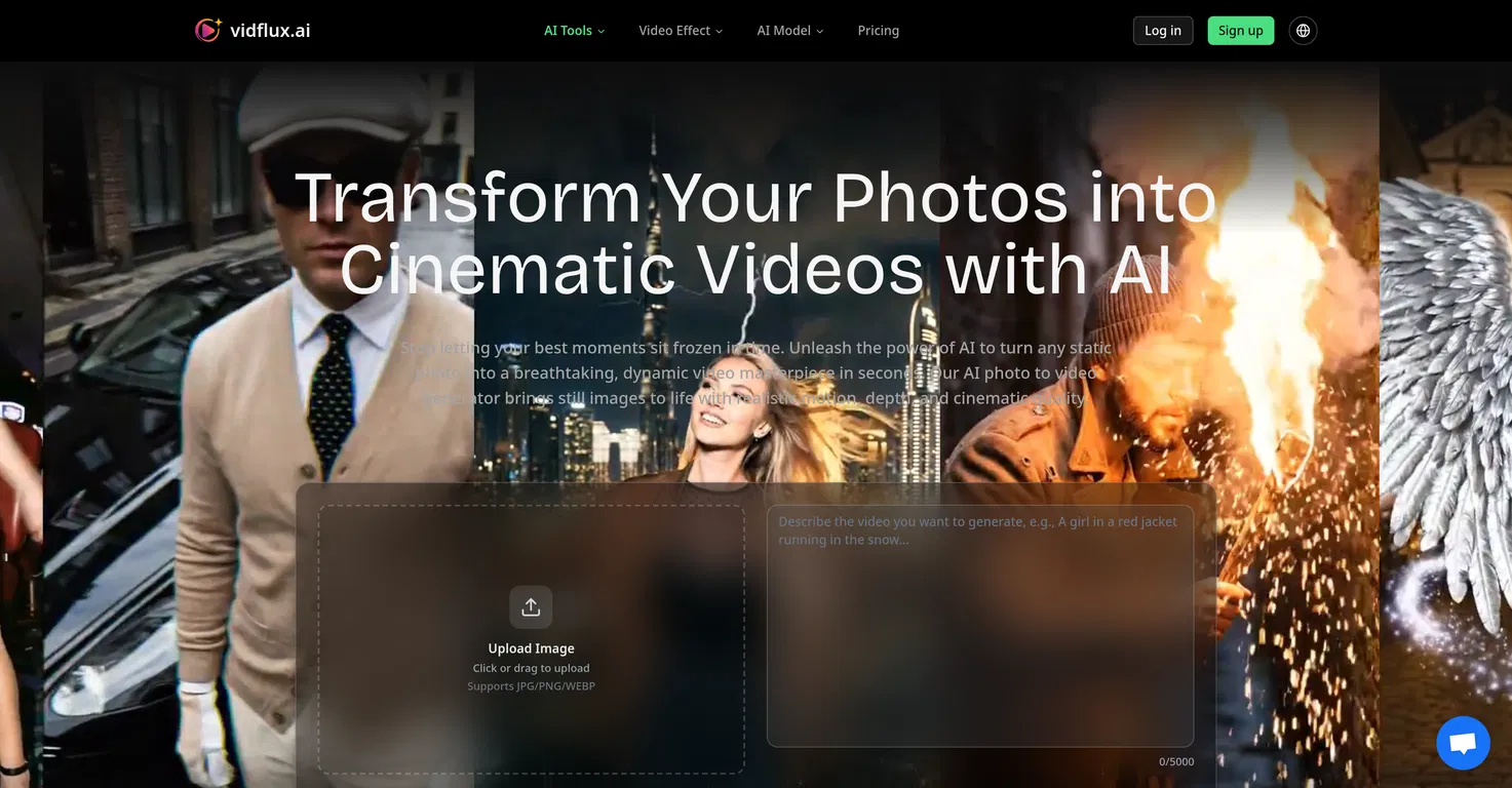 VidFlux - Photo to Video Generator screenshot