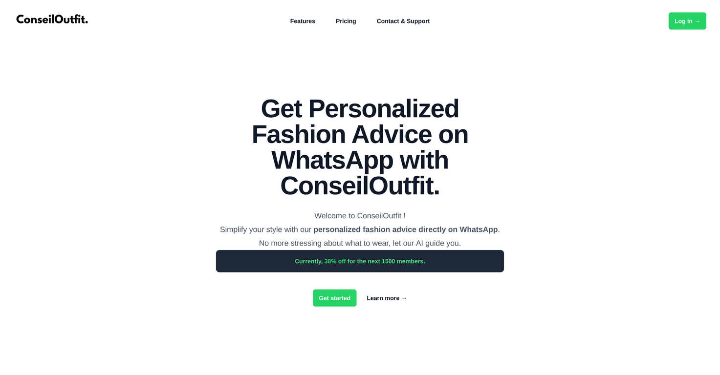 ConseilOutfit screenshot