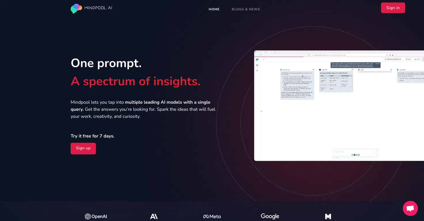 MindpoolAI screenshot