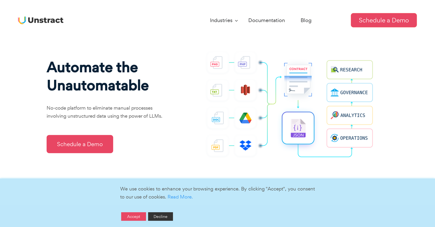 Unstract screenshot