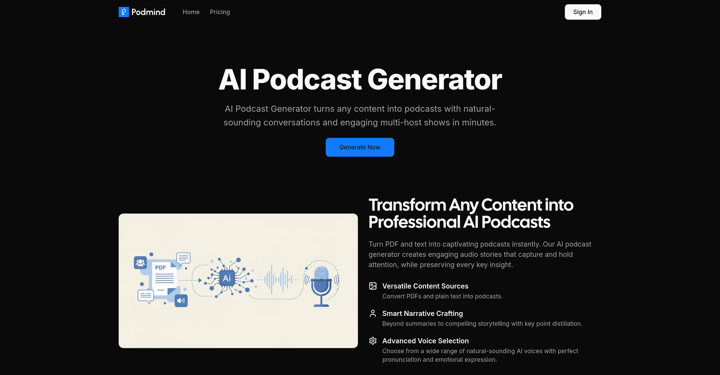 PodMind screenshot