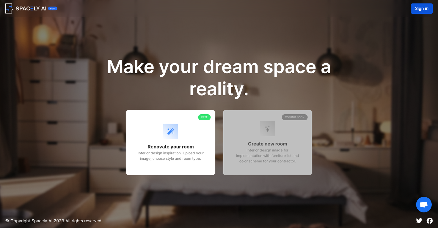 Spacely screenshot