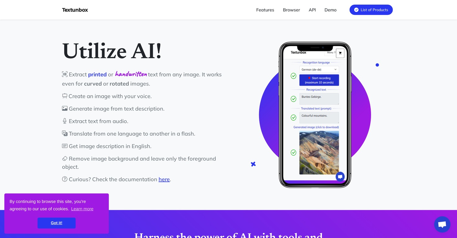 TextUnbox screenshot