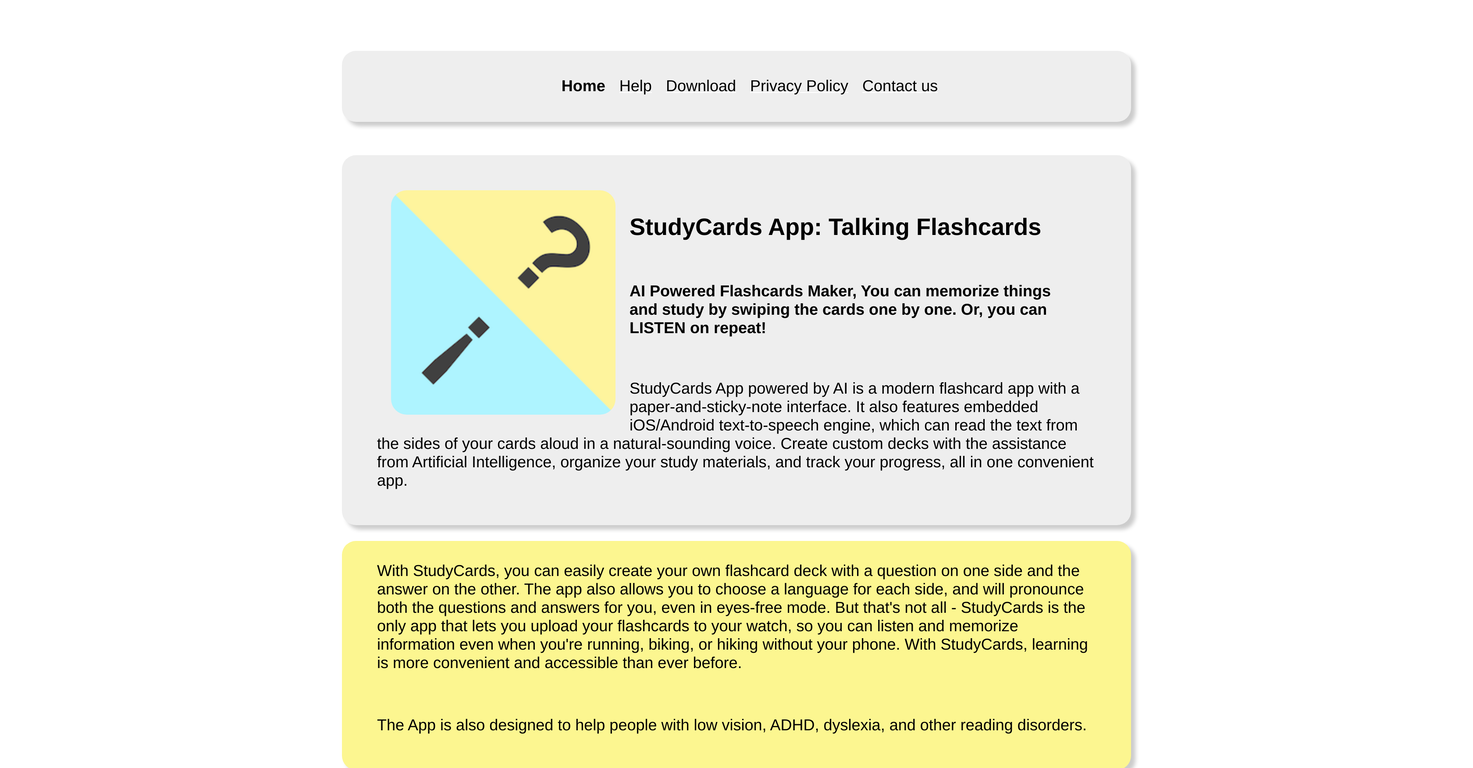 StudyCards screenshot