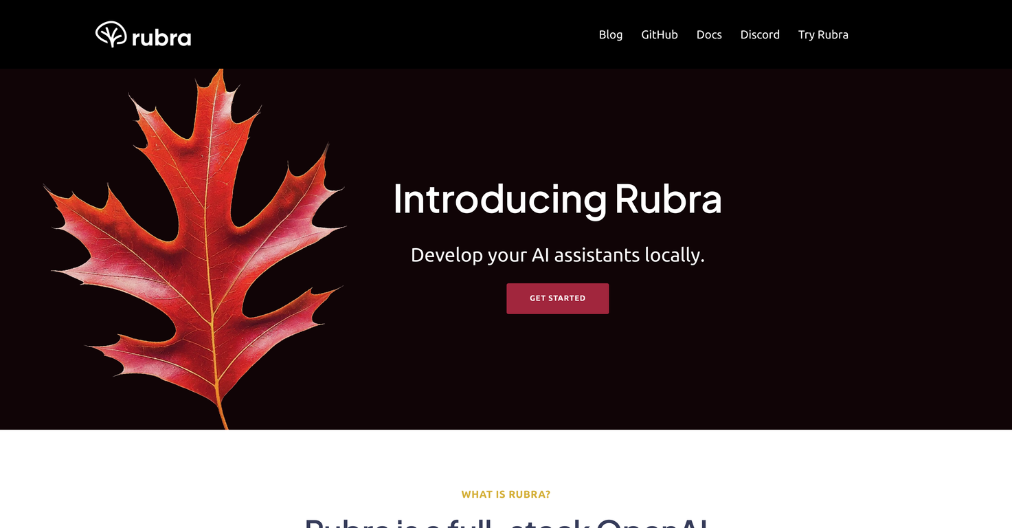 Rubra screenshot