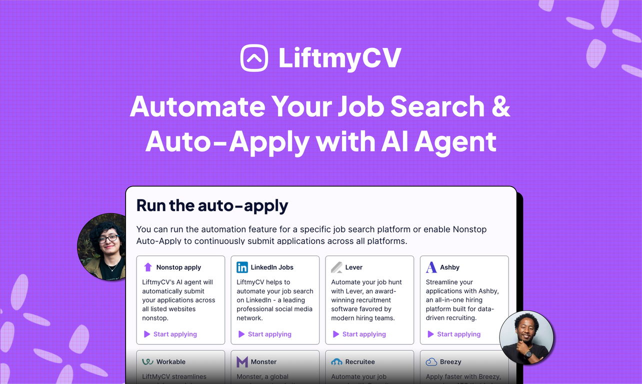 LiftmyCV screenshot
