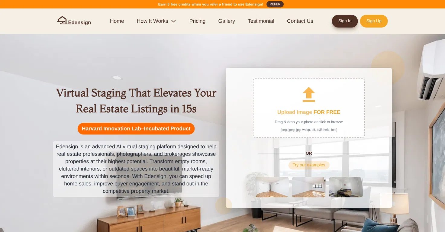 Edensign screenshot