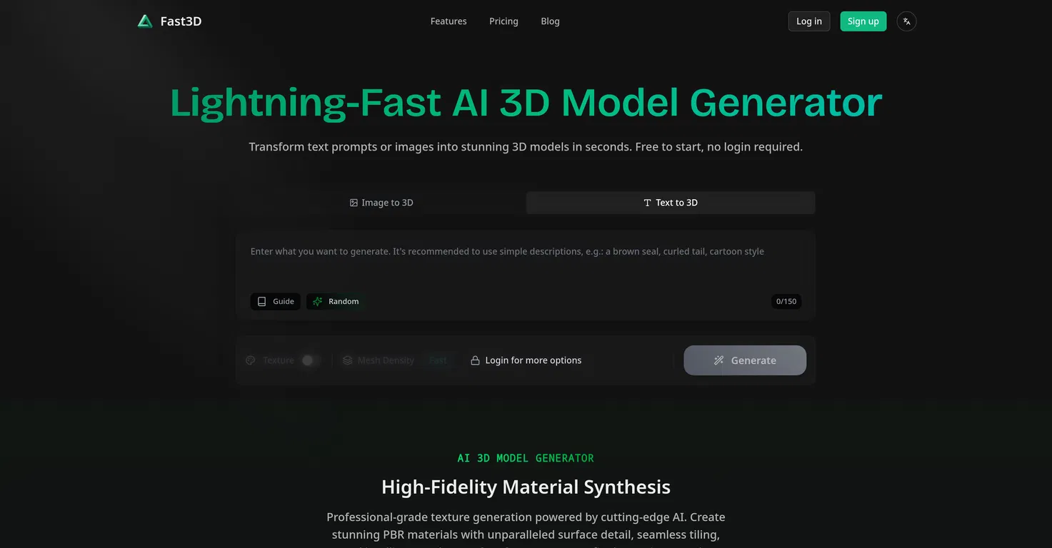 Fast3D screenshot