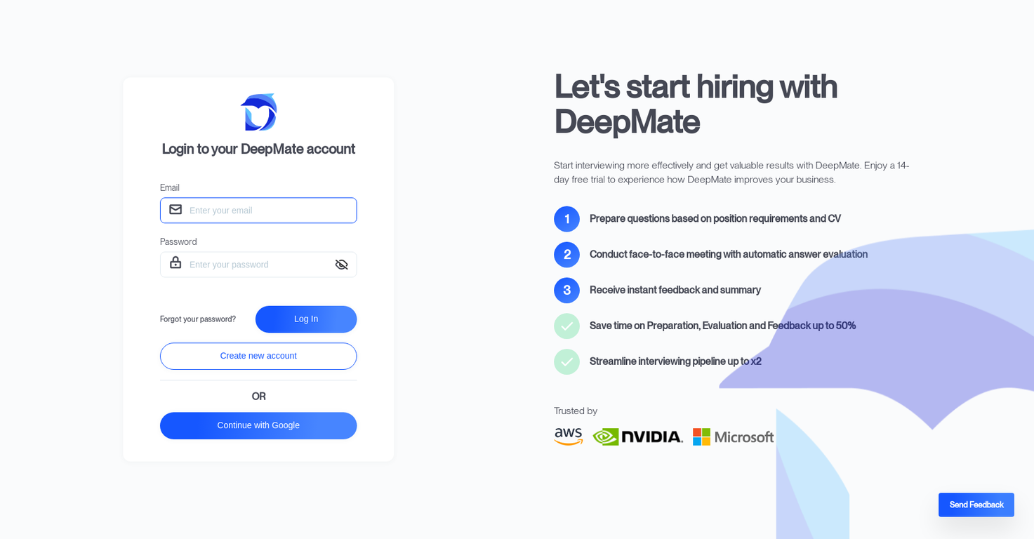 DeepMate screenshot