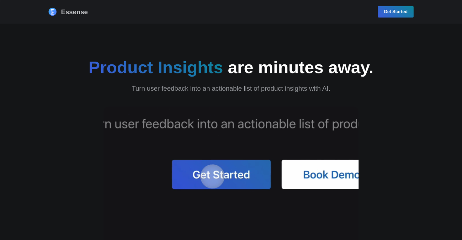 Essense screenshot
