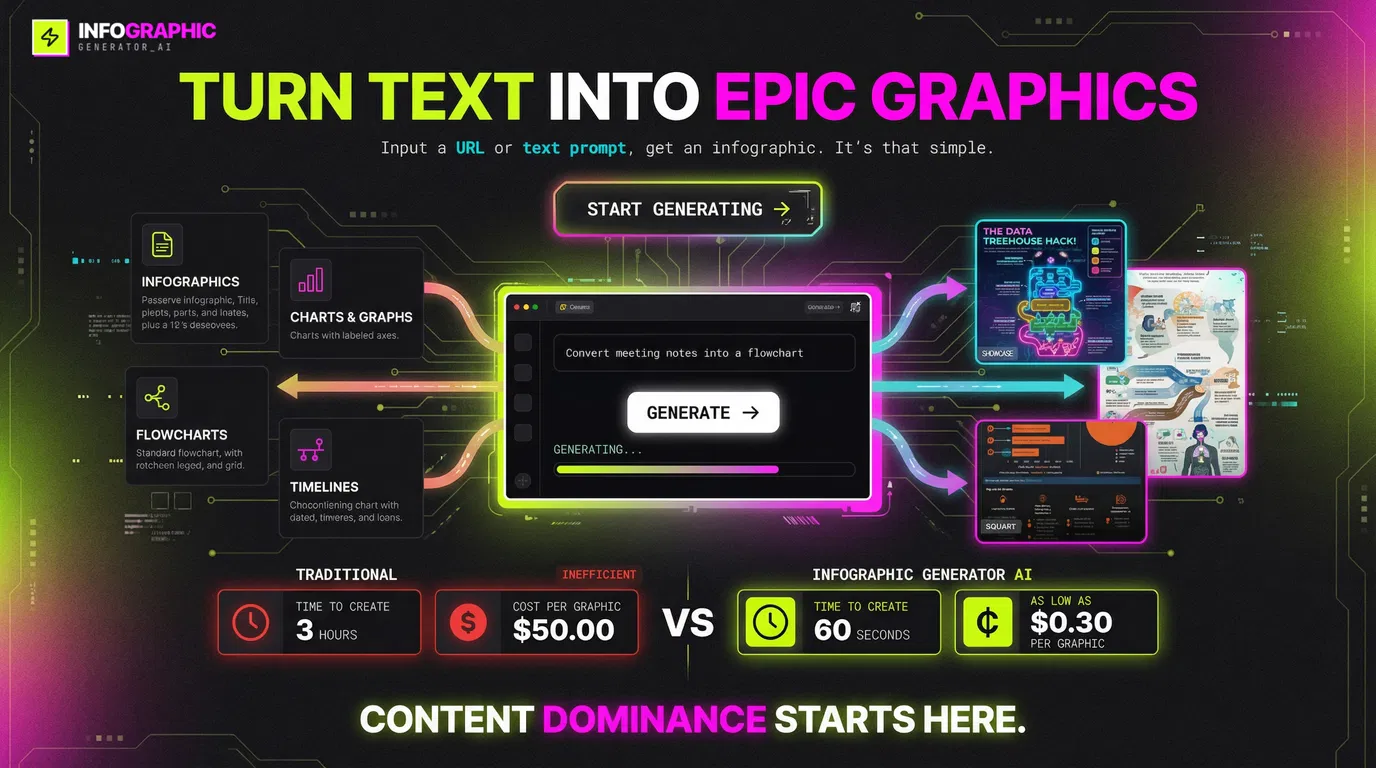 AI Infographic Generator screenshot