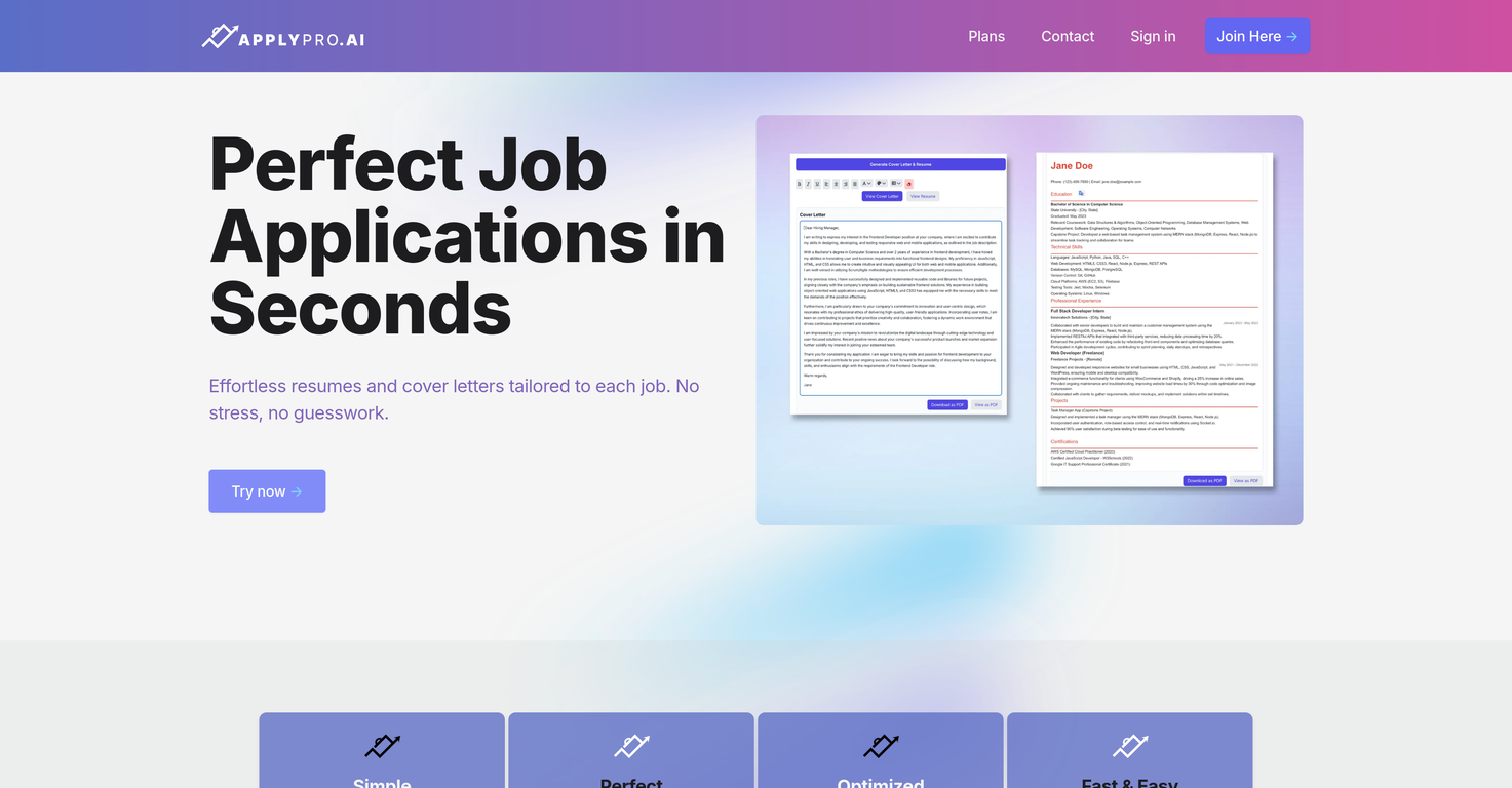 ApplyPro screenshot