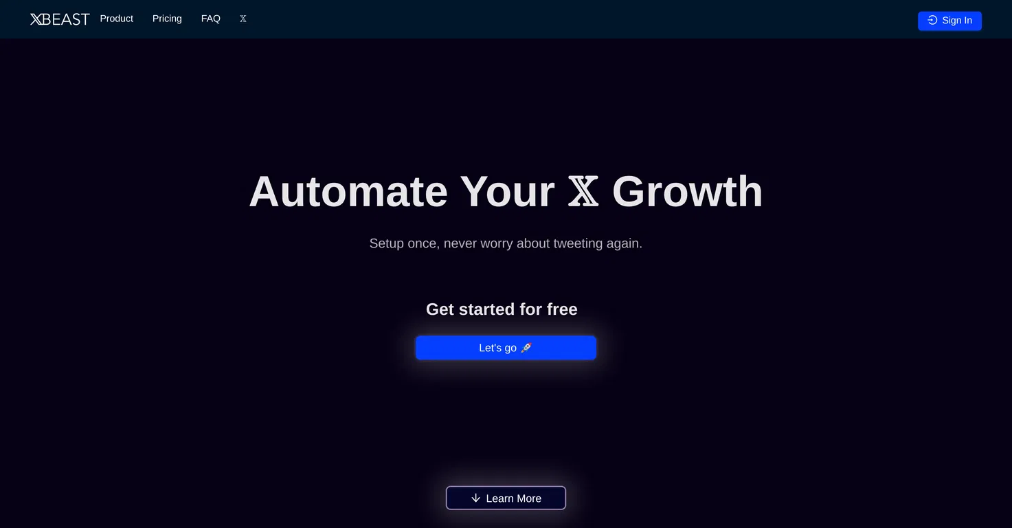 X Beast screenshot
