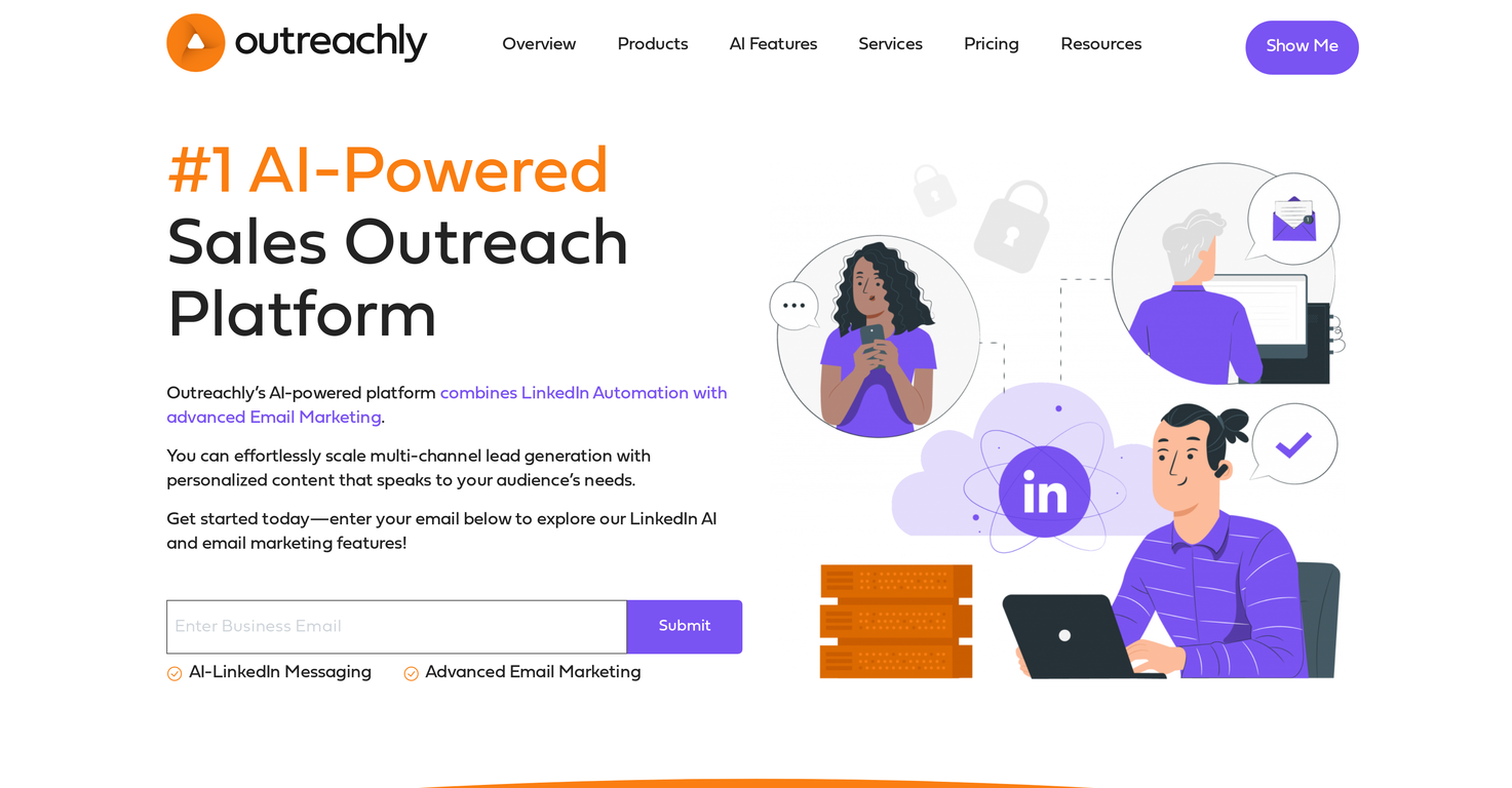 Outreachly screenshot