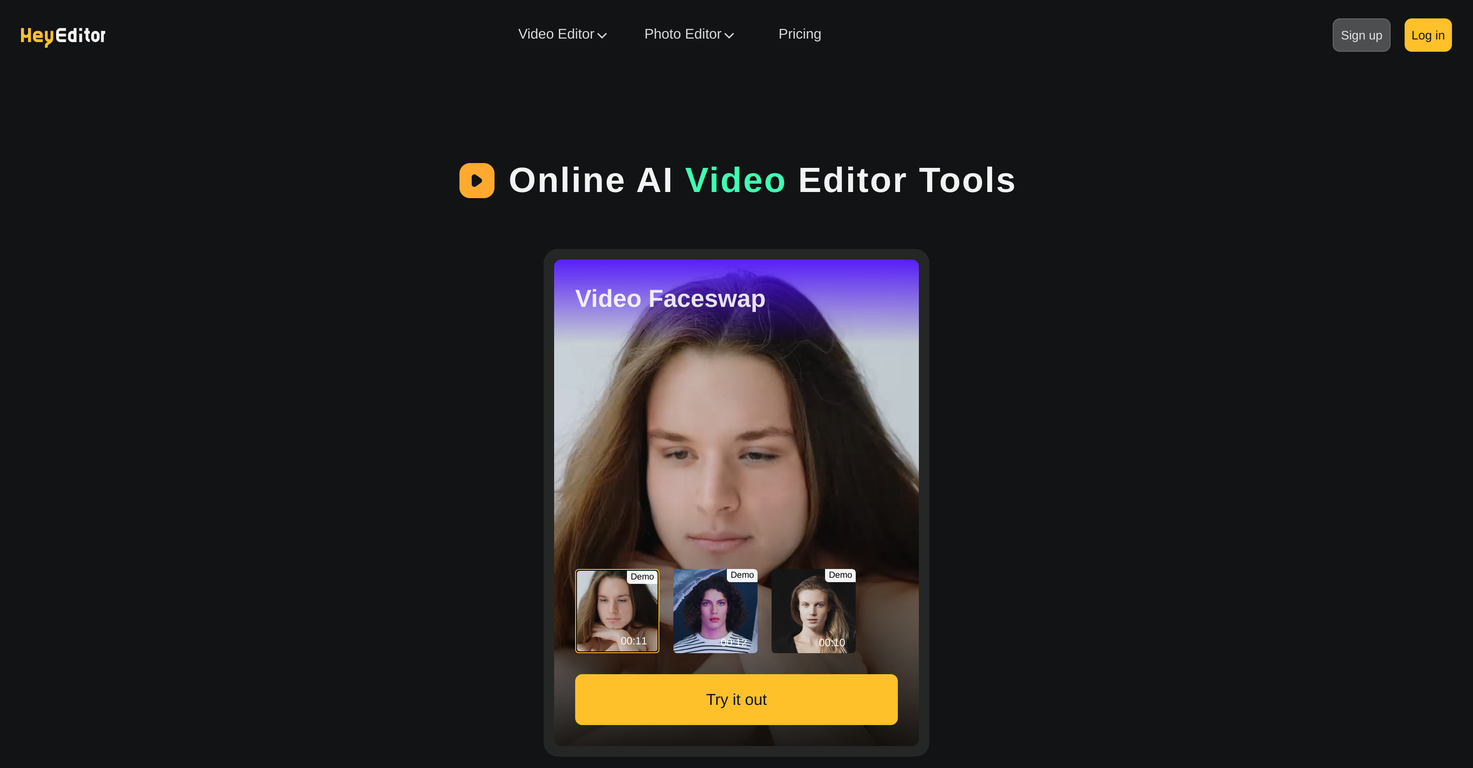 HeyEditor screenshot