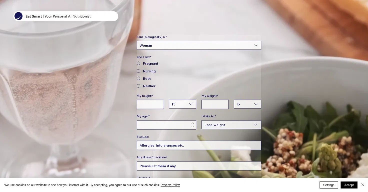 Eat Smart screenshot