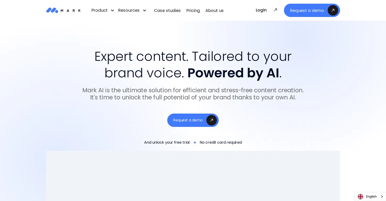 Mark Copy AI screenshot