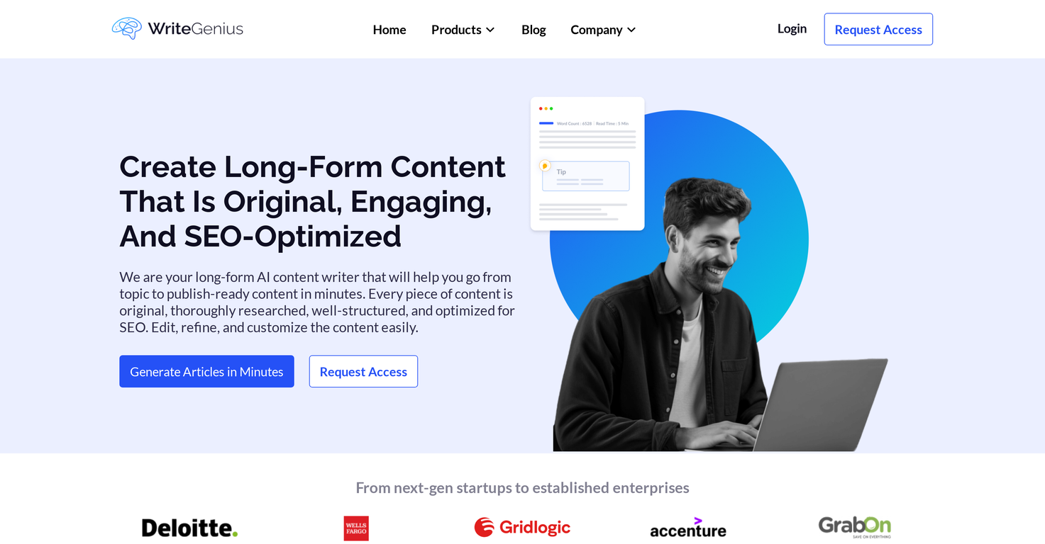 WriteGenius screenshot