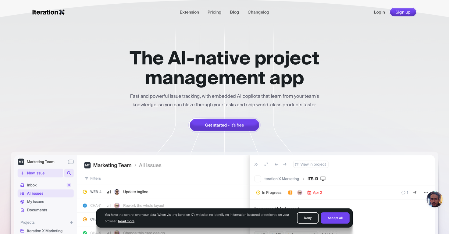 IterationX screenshot