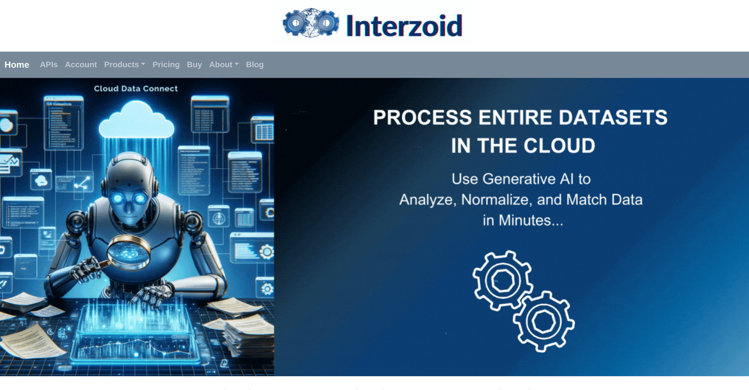 Interzoid screenshot
