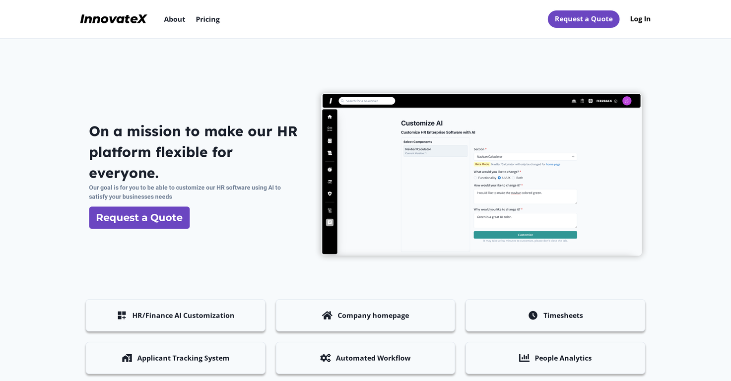 Innovatex screenshot