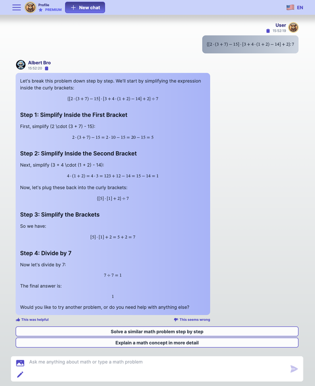 Math Tutor - Albert Bro screenshot