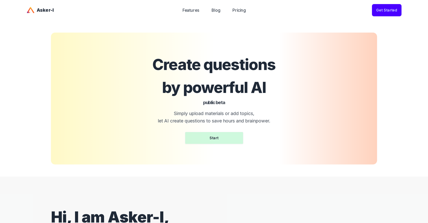 Asker-I screenshot
