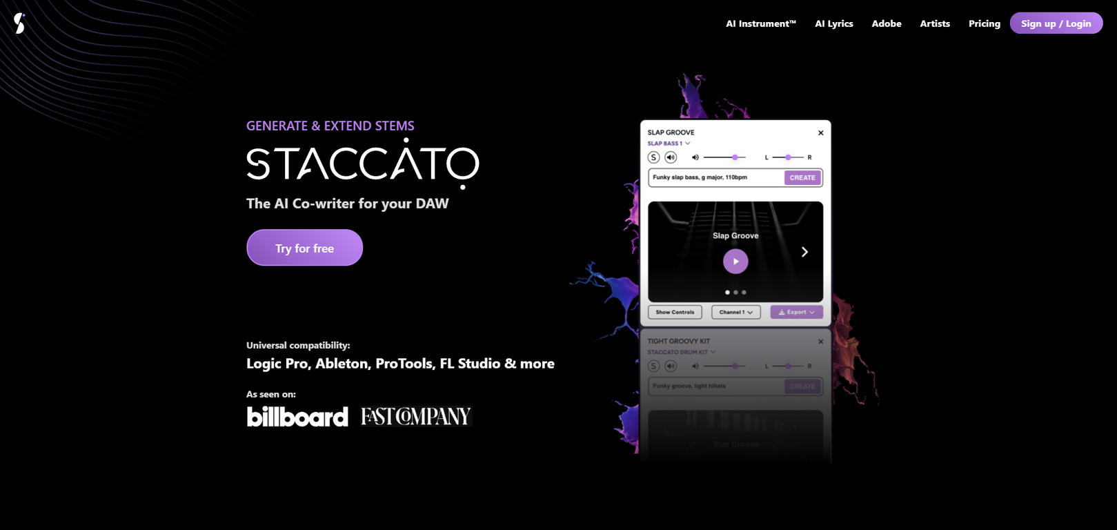 Staccato screenshot