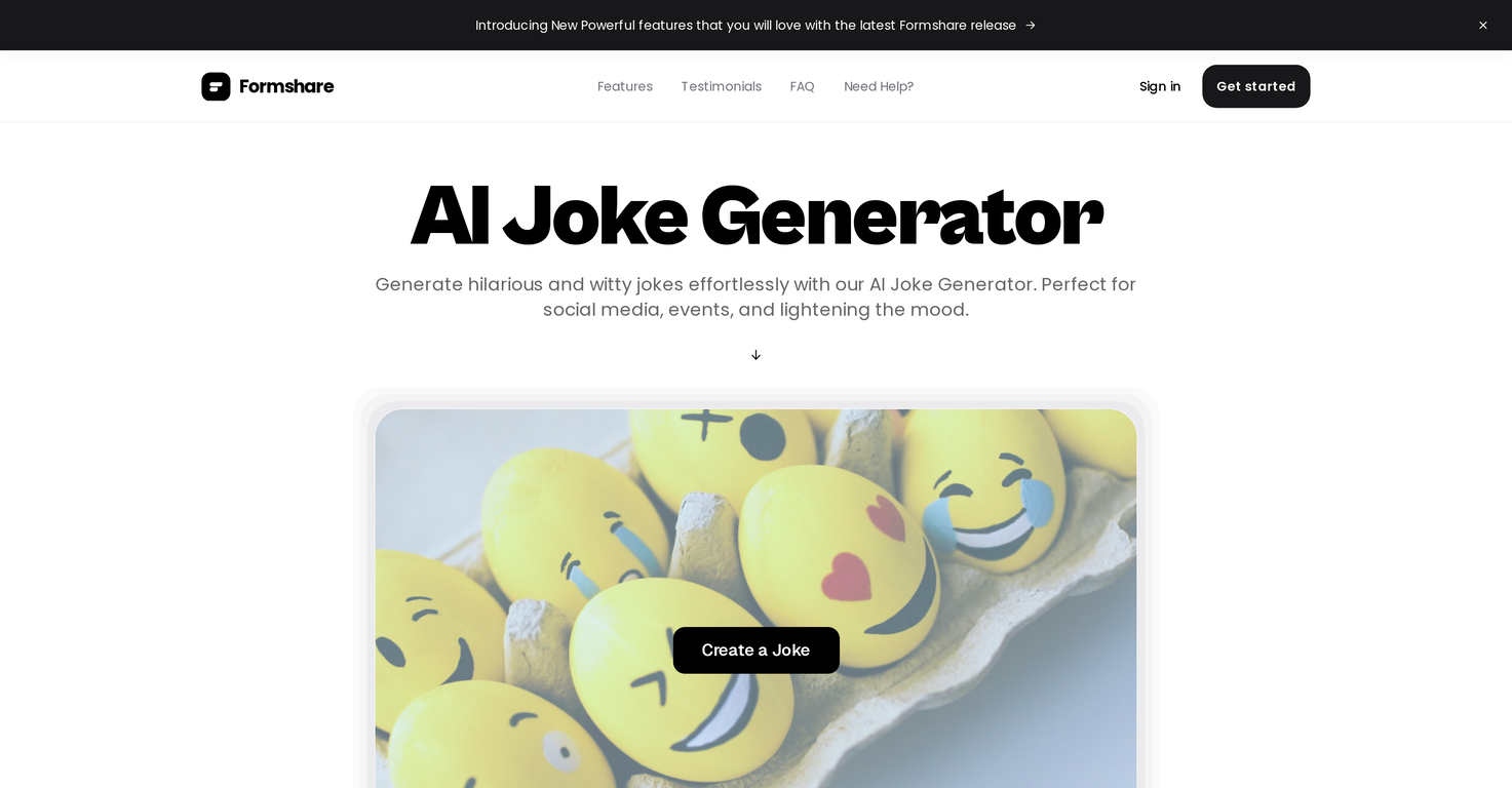 AI Joke Generator screenshot