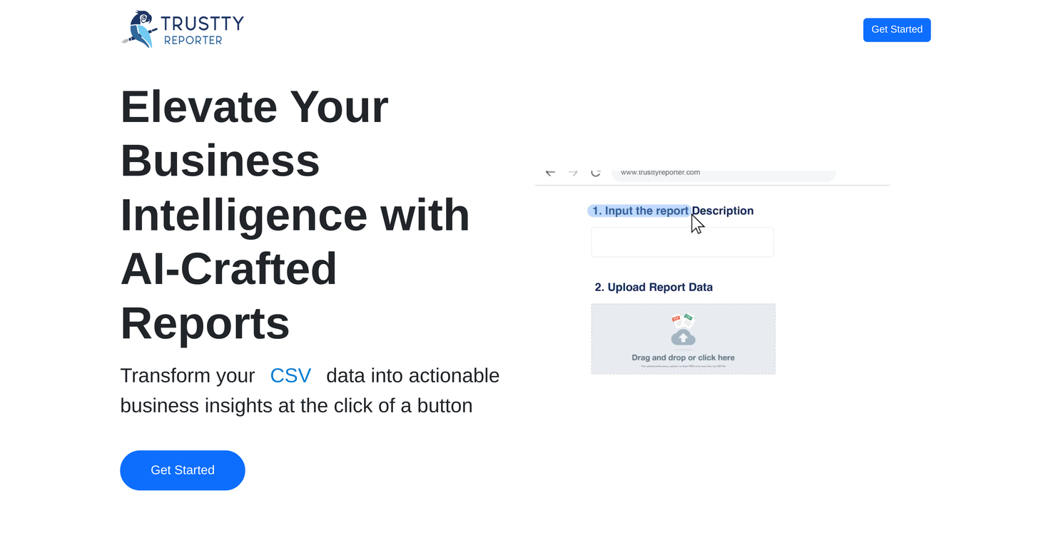 Trustty Reporter screenshot