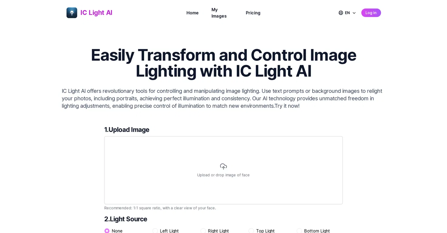 IC Light AI screenshot