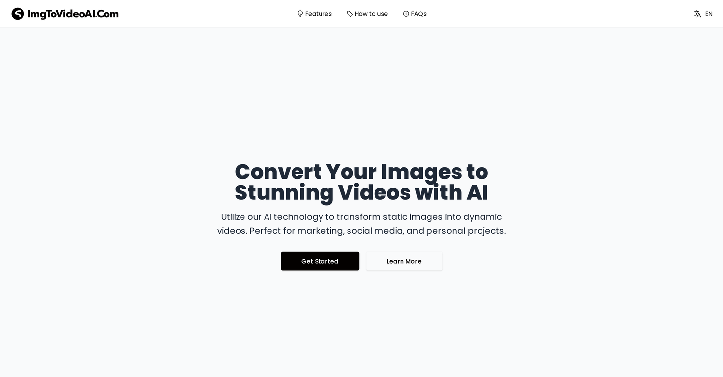 ImgToVideoAI screenshot