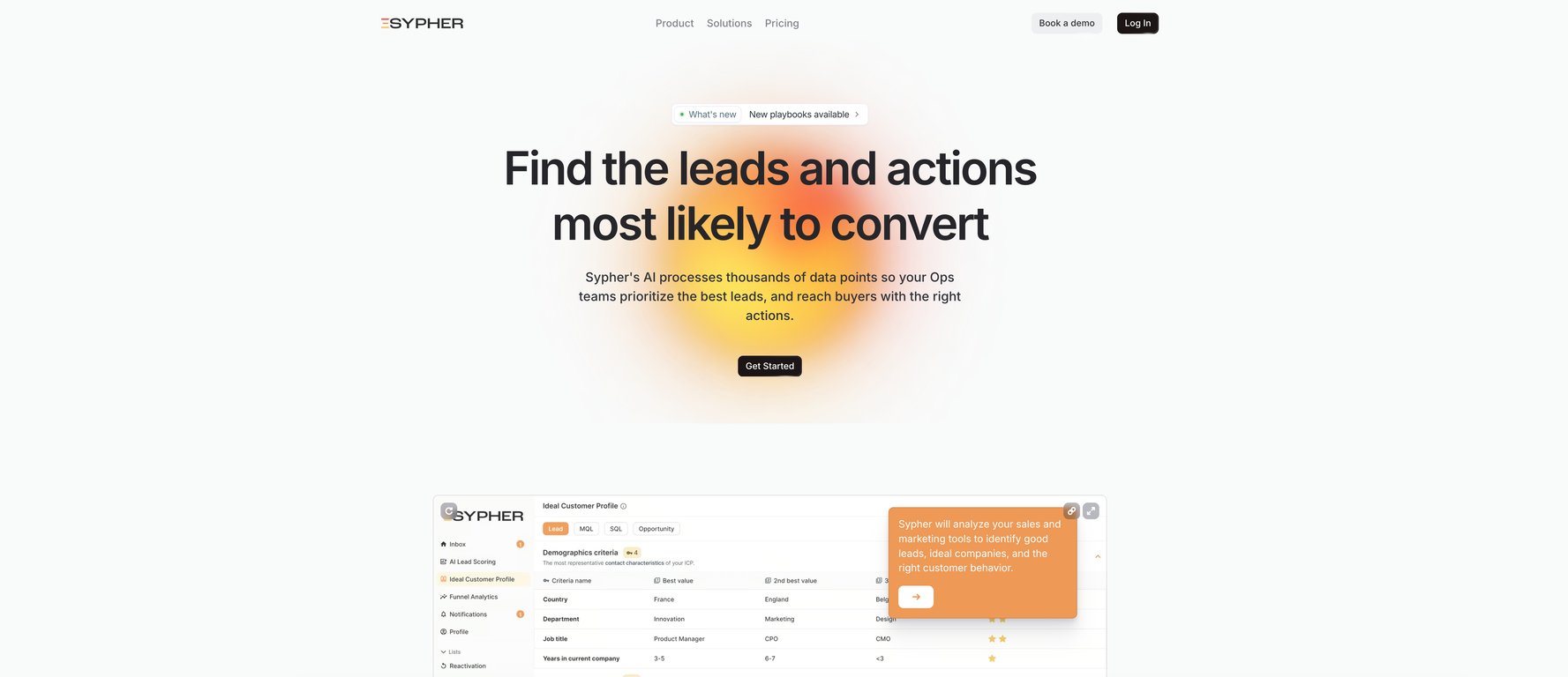 Sypher screenshot
