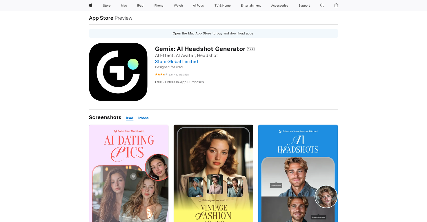 Gemix screenshot