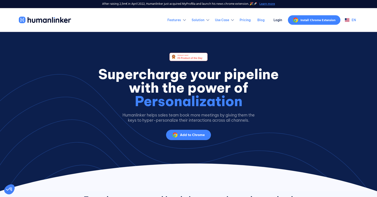 Humanlinker screenshot