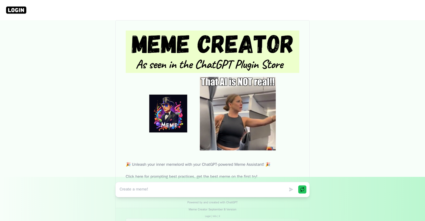 Memecreator screenshot