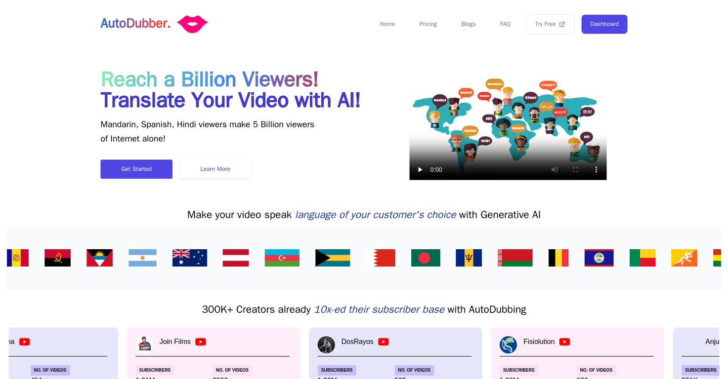 AutoDubber screenshot