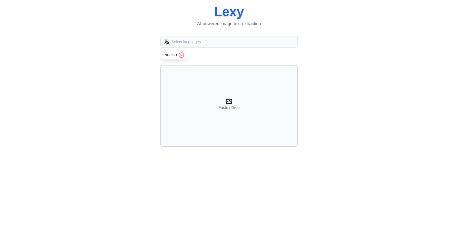 Lexy screenshot