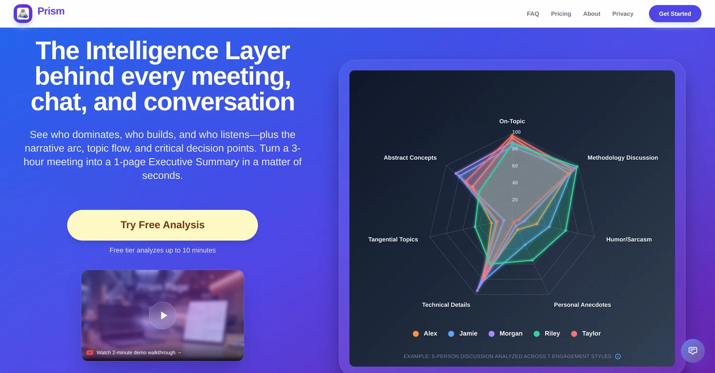 Prism screenshot
